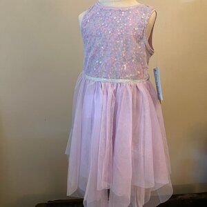 Cat & Jack Lavender Tulle and Sequin Dress NWT - 3T